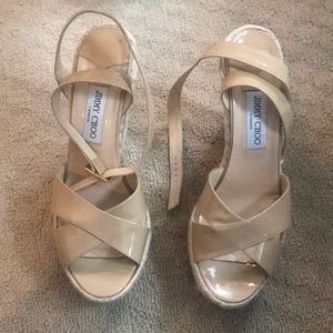 Jimmy choo wedges size 41